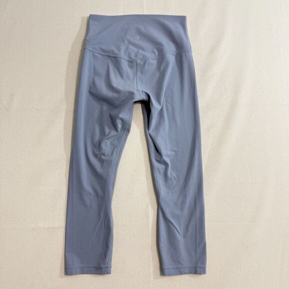 Lululemon Align Crop *21" Blue Size 6 Legging - Picture 1 of 10